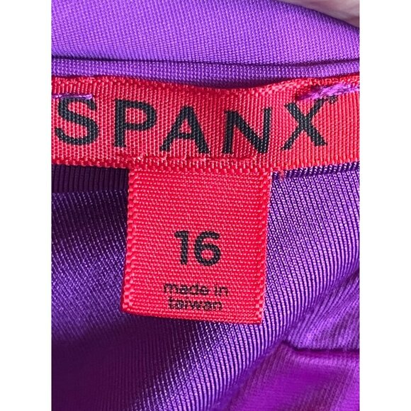 Spanx Swimsuit 16 Purple Braided Feminine Sexy Swim Beach Luxury Preppy Modern - Picture 10 of 10
